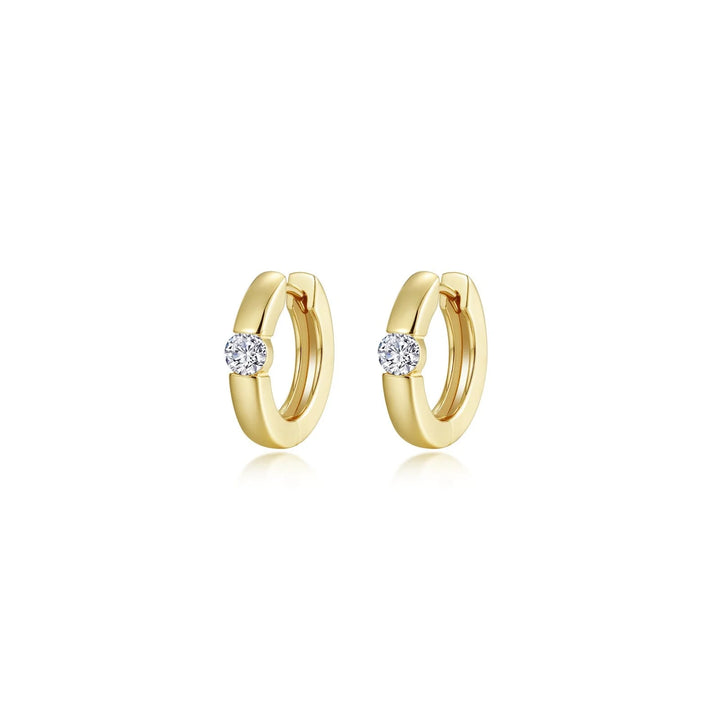 Lafonn High Polished Huggie Earrings