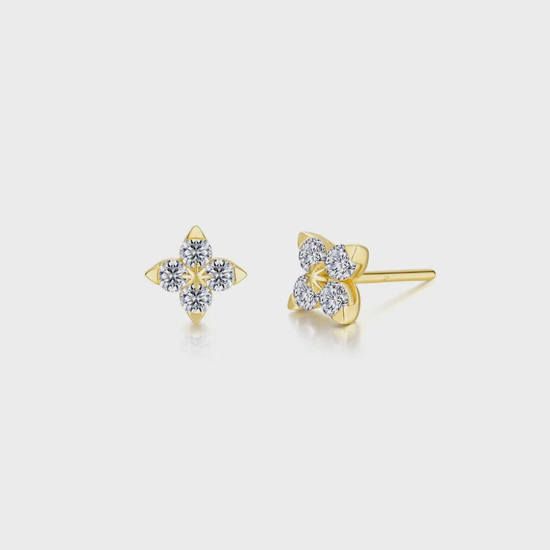 Lafonn Trillium Bloom Earrings