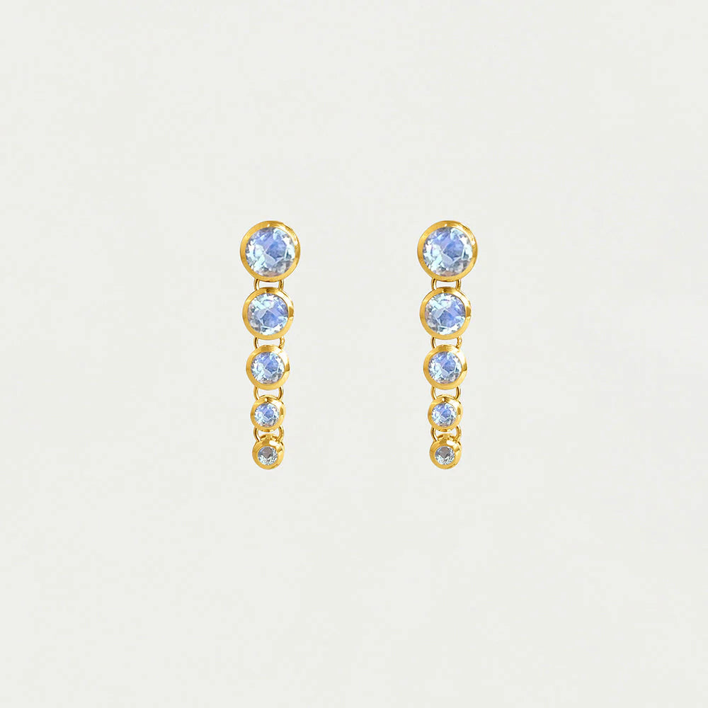 Dean Davidson Signature Statement Dro Earrings in Rainbow Moonstone