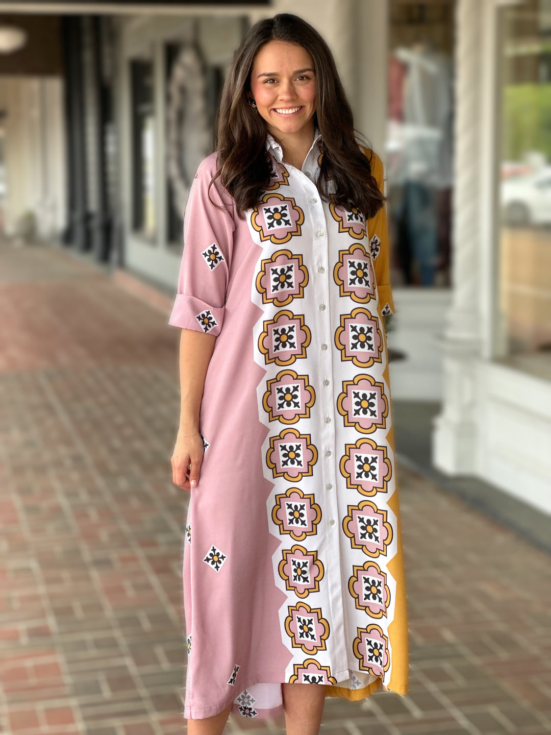 Lavi Monica Dress in Pink