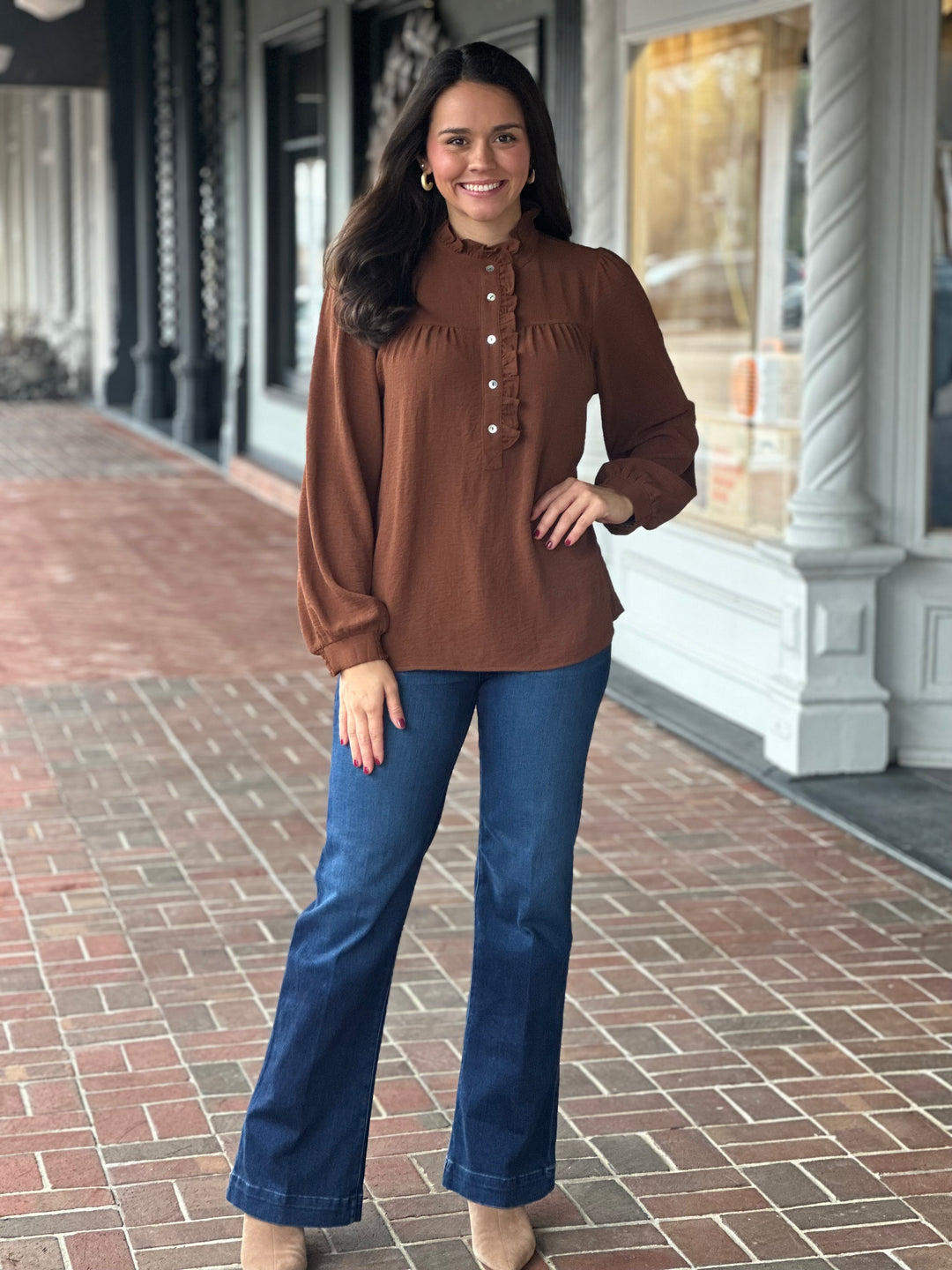 There When You Need It Chocolate Top