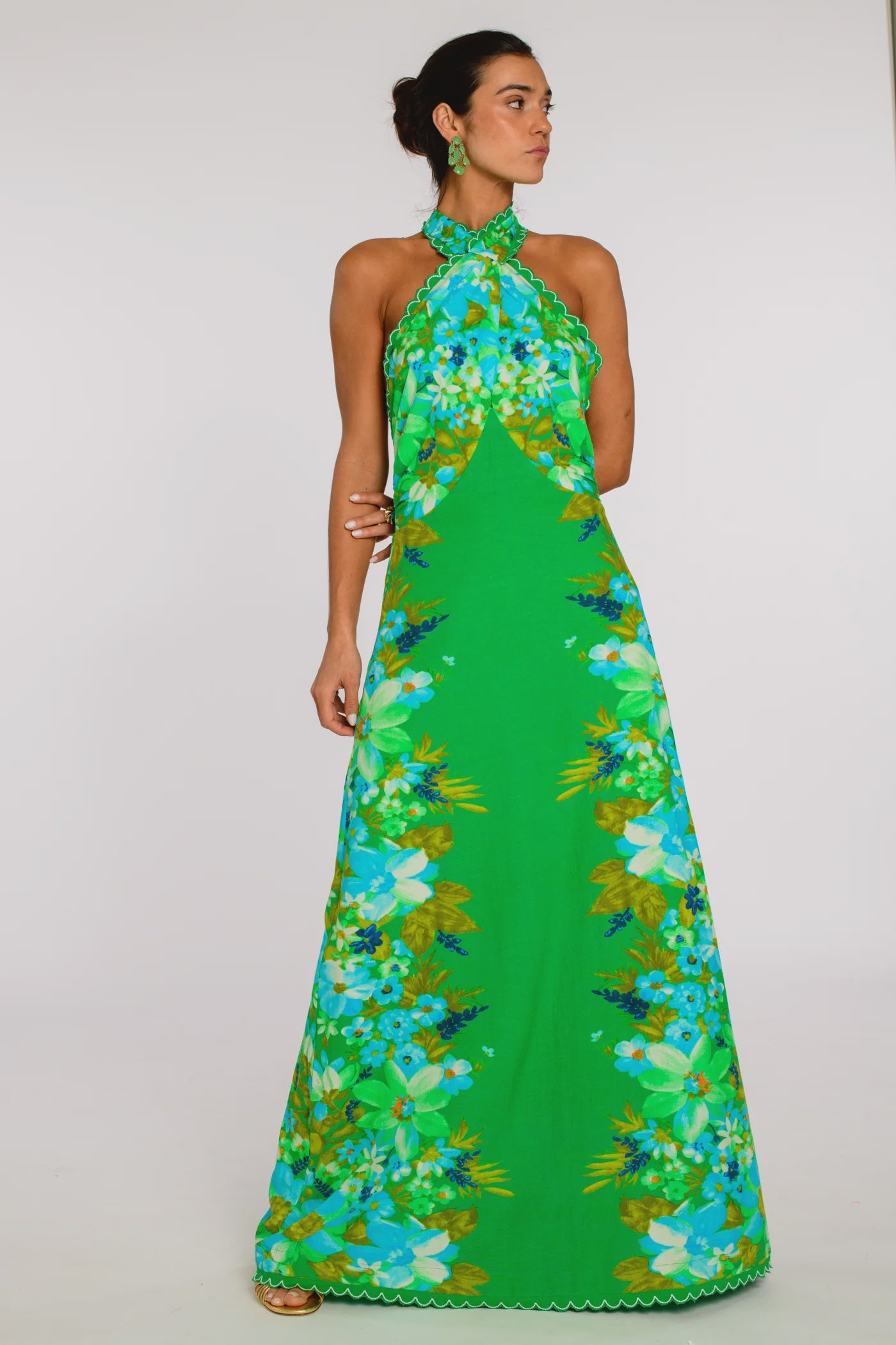 Elizabeth James The Label Aubrey Dress in Hula – Sugar & Spice
