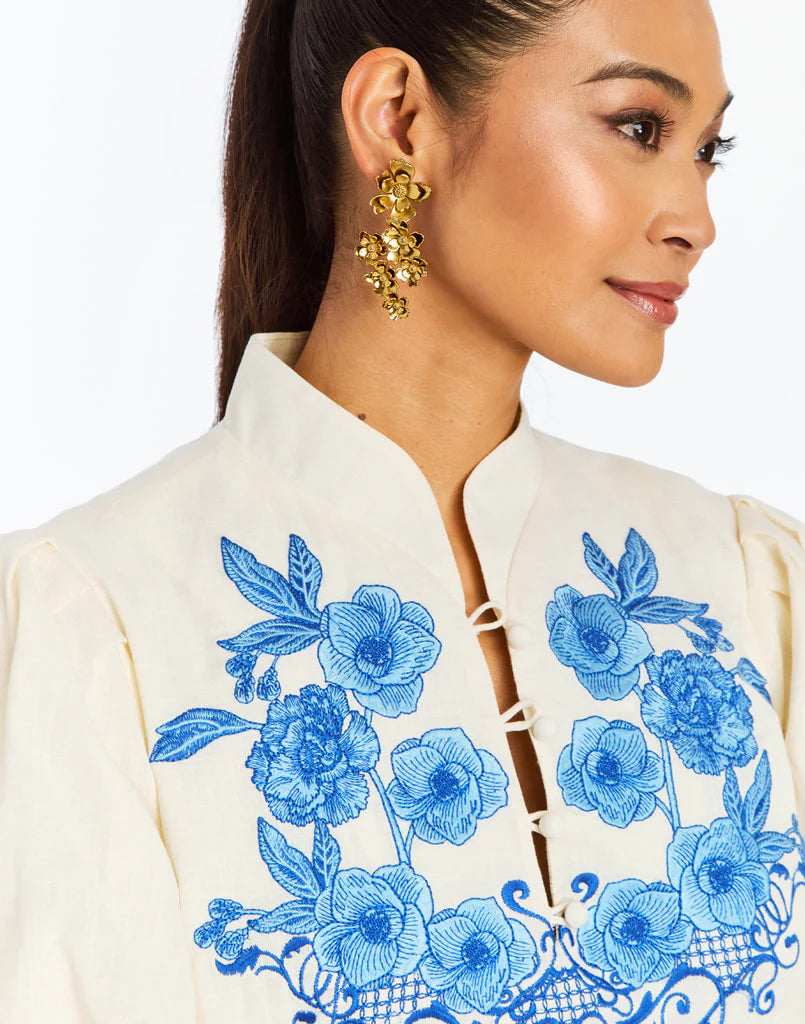 Elliana Barong Mini Dress