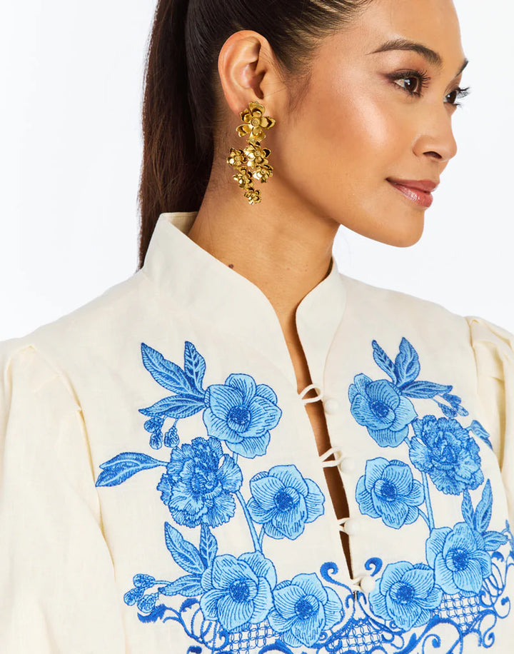 Elliana Barong Mini Dress