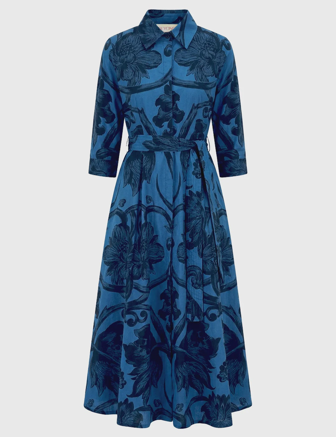 Beyond By Vera Emily Dress in Rosemore Nightblue
