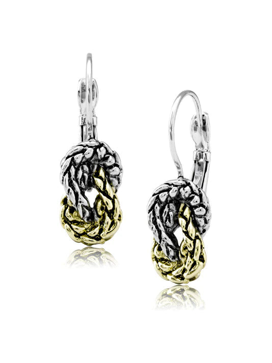 John Medeiros Anvil Knot Earrings