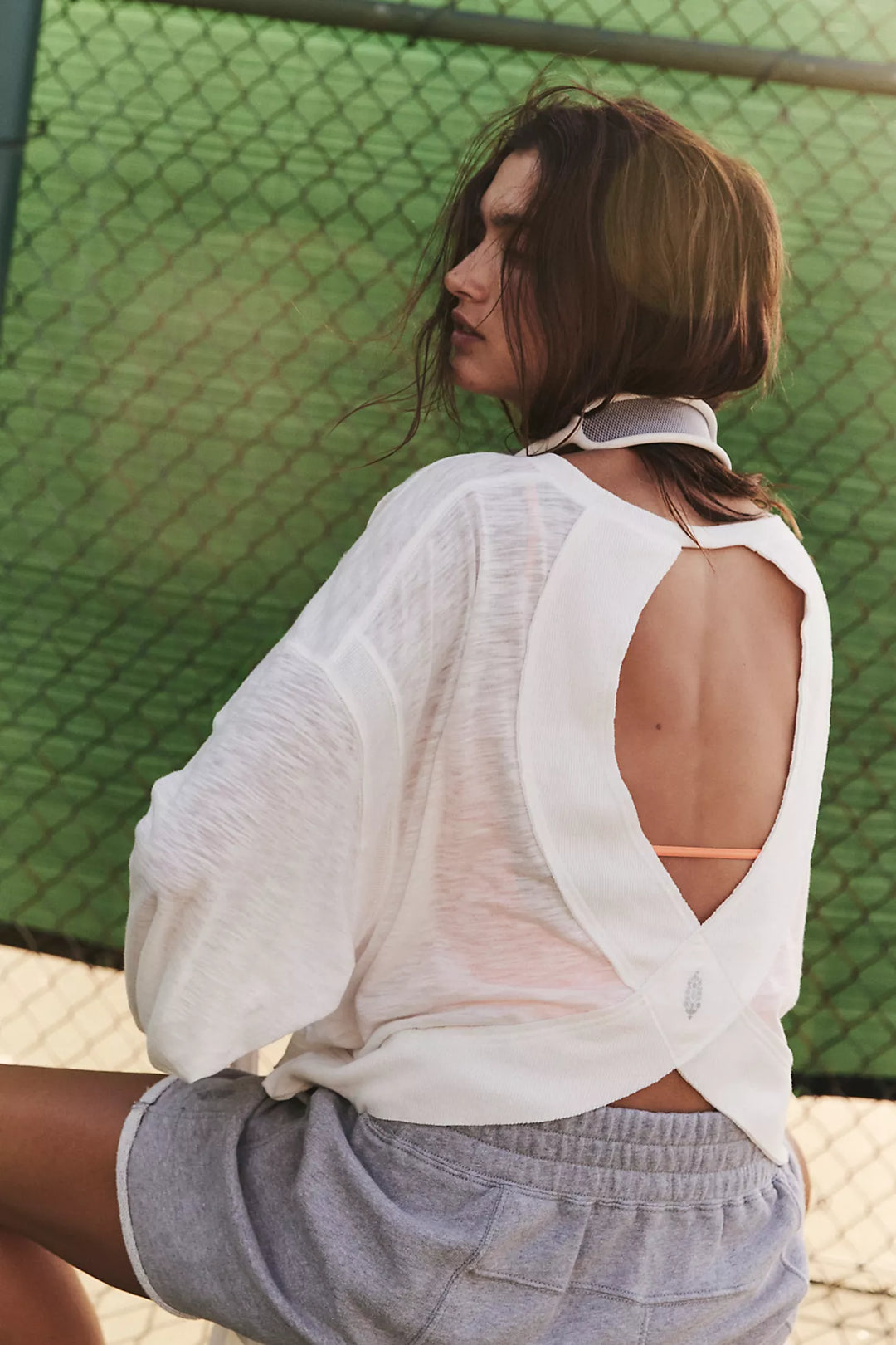 Free People My Time Layer in White