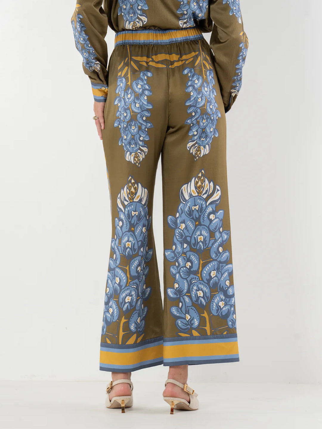 Emily Mccarthy Slumber Pant in Bluebonnet