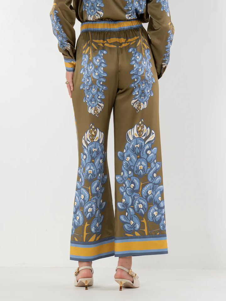 Emily Mccarthy Slumber Pant in Bluebonnet