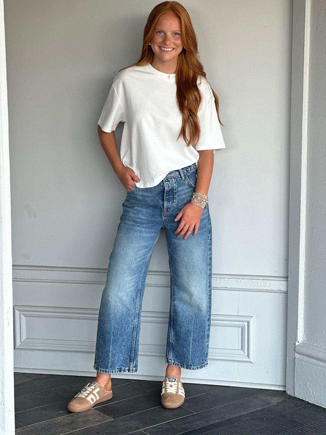 Dear John Maddox Tee in White