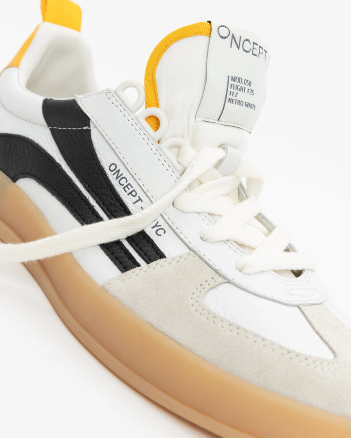 Oncept Fez Sneaker in Retro White