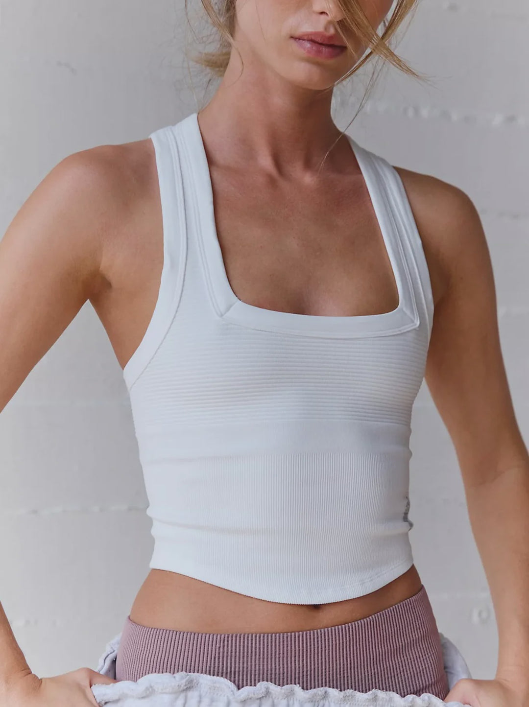 Free People Free Throw New Heights Cami in White
