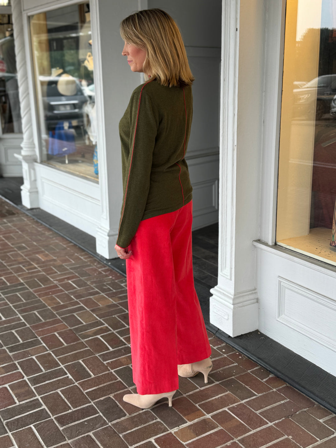 Vilagallo Knit Green Sweater