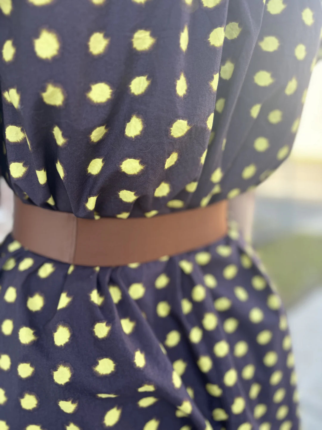 Garland Bags Brown Leather Belt Band