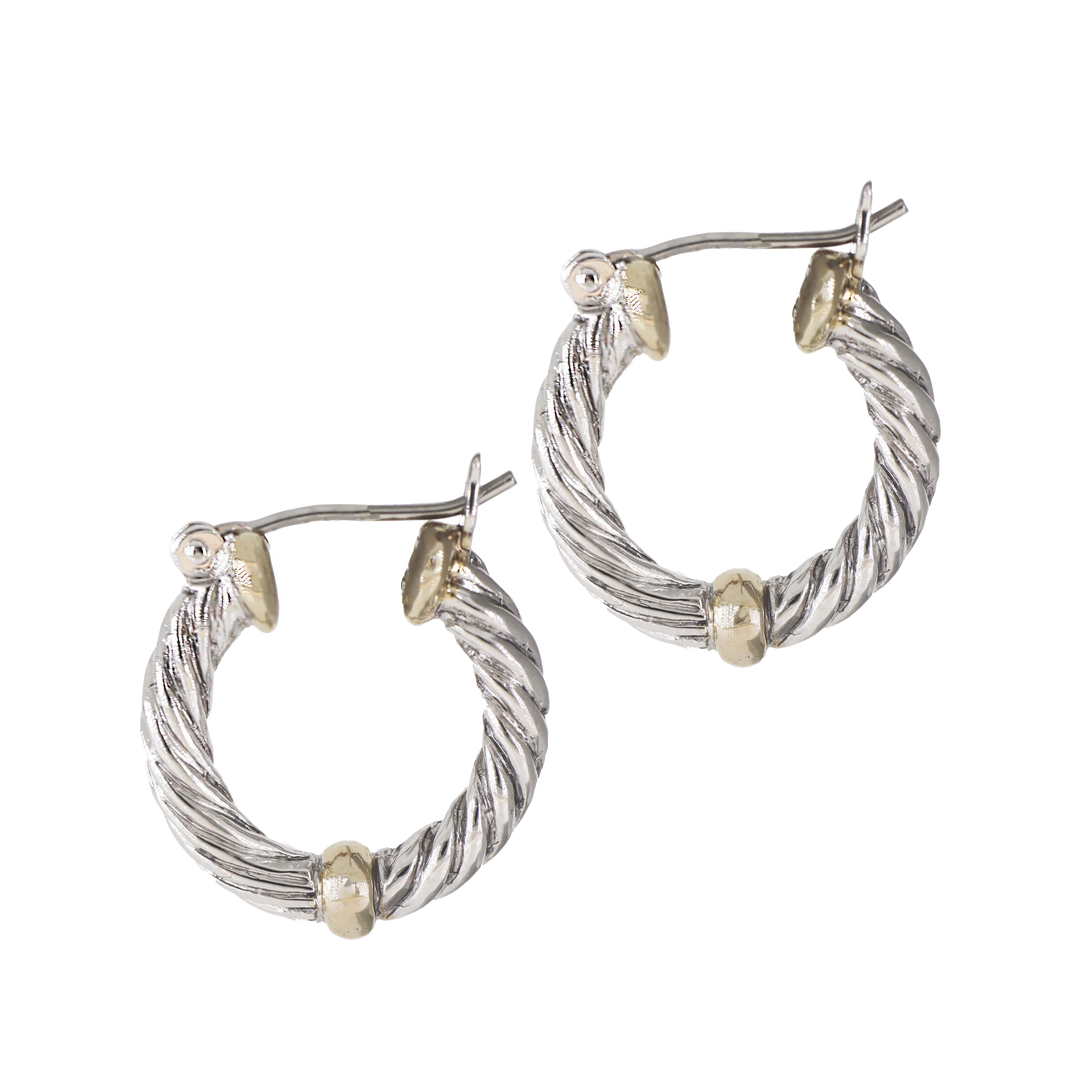 John Medeiros Cordão Small Hoop Earrings