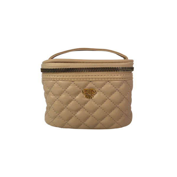 Getaway Jewelry Case - Nude Quilted