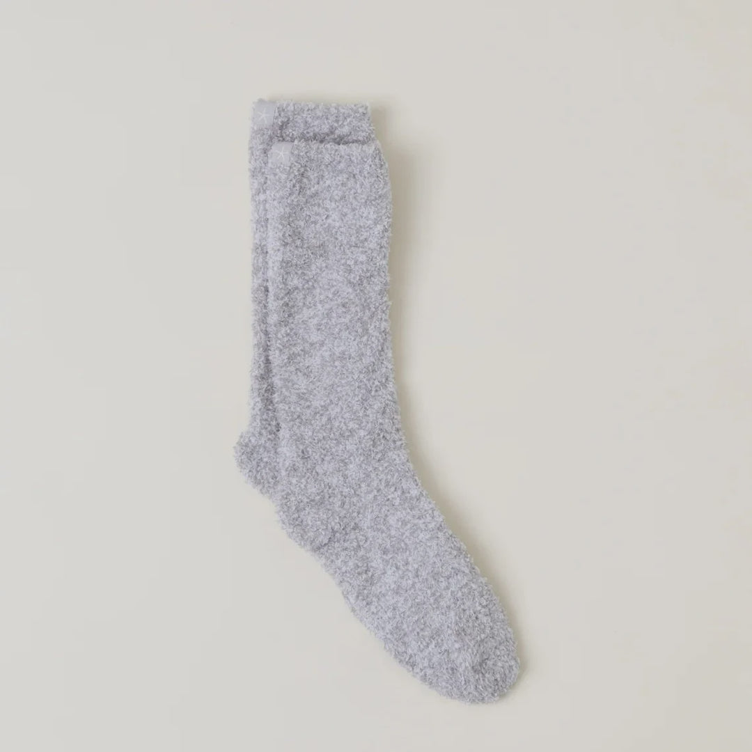 Barefoot Dreams Cozychic® Heathered Socks in Oyster