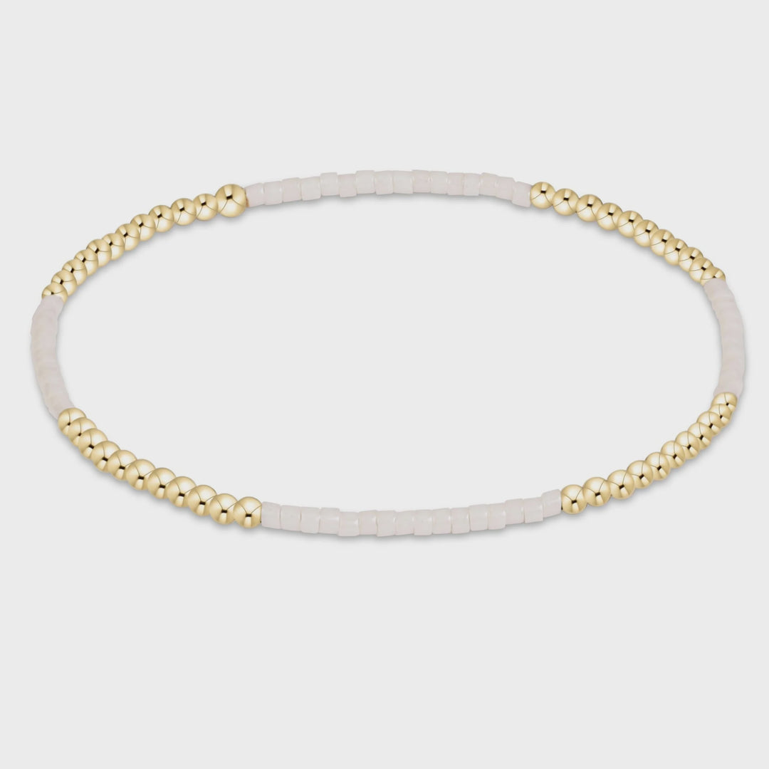 enewton hope blissful bracelet - milkshake