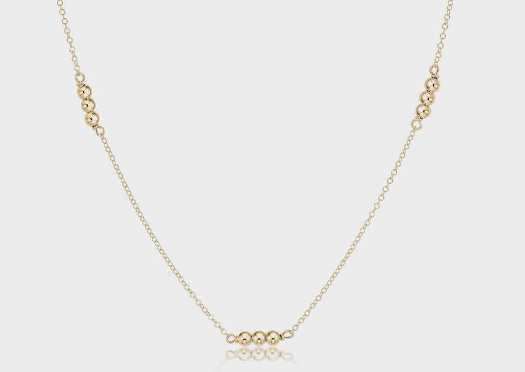 Enewton choker joy simplicity chain gold - gold 3mm