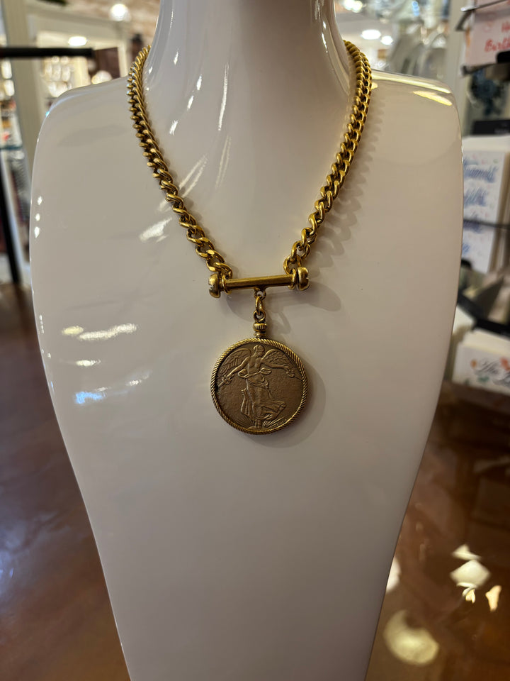 Coin Pendant Necklace