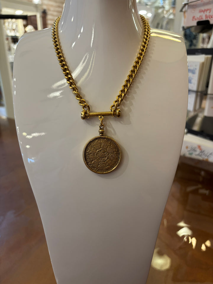 Coin Pendant Necklace