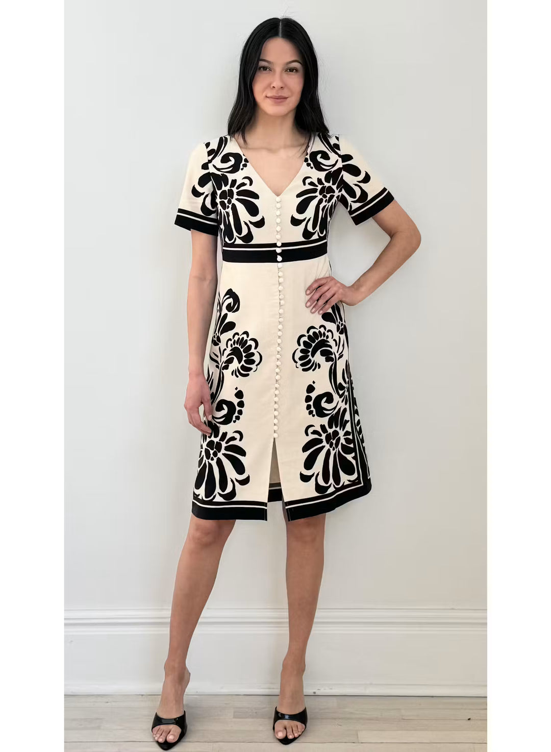 Trina Turk Jennah Dress in Black