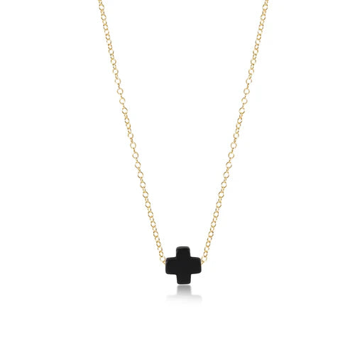 enewton 16" Necklace Gold - Signature Small Cross