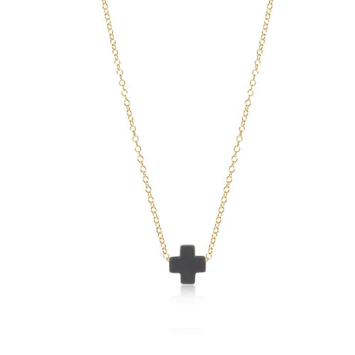 enewton 16" Necklace Gold - Signature Small Cross