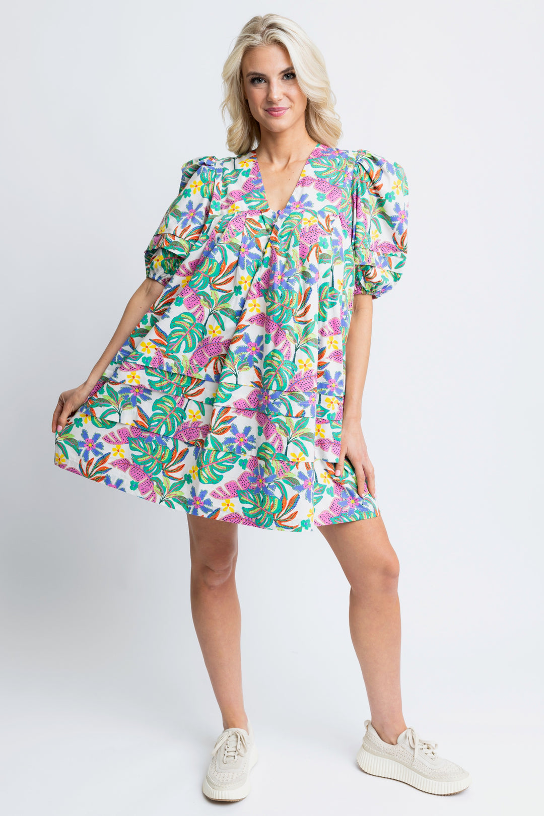 Karlie Palms Printed Dress