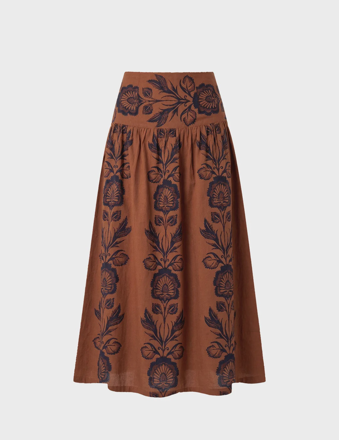Beyond By Vera Kara Skirt in Elizabeth Cocoa