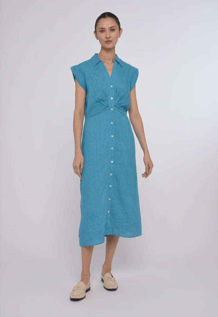 Love The Label Simmons Dress in Maui Blue – Sugar & Spice
