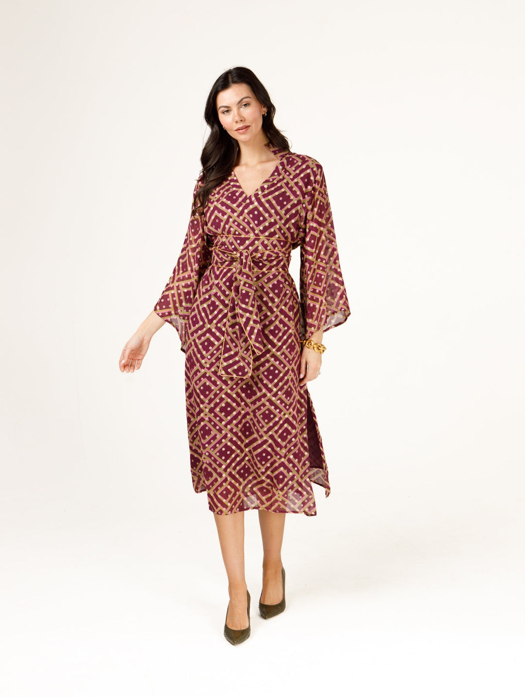 Holly Shae Yuletide Reserve Lurex Dress