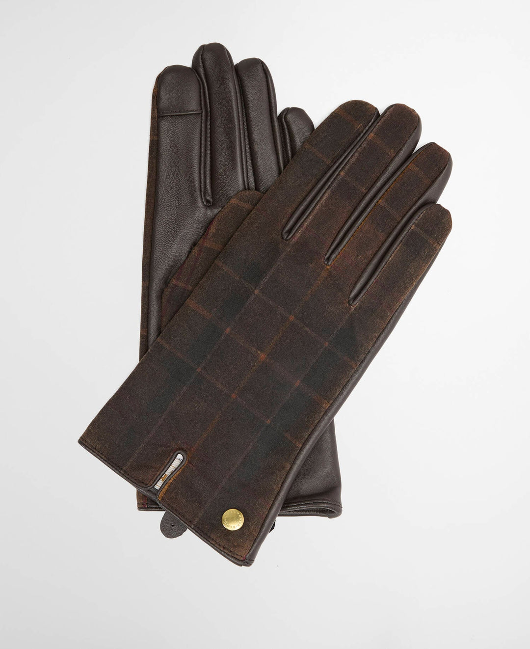 Barbour Scarlet Tartan Gloves in Muted Tartan