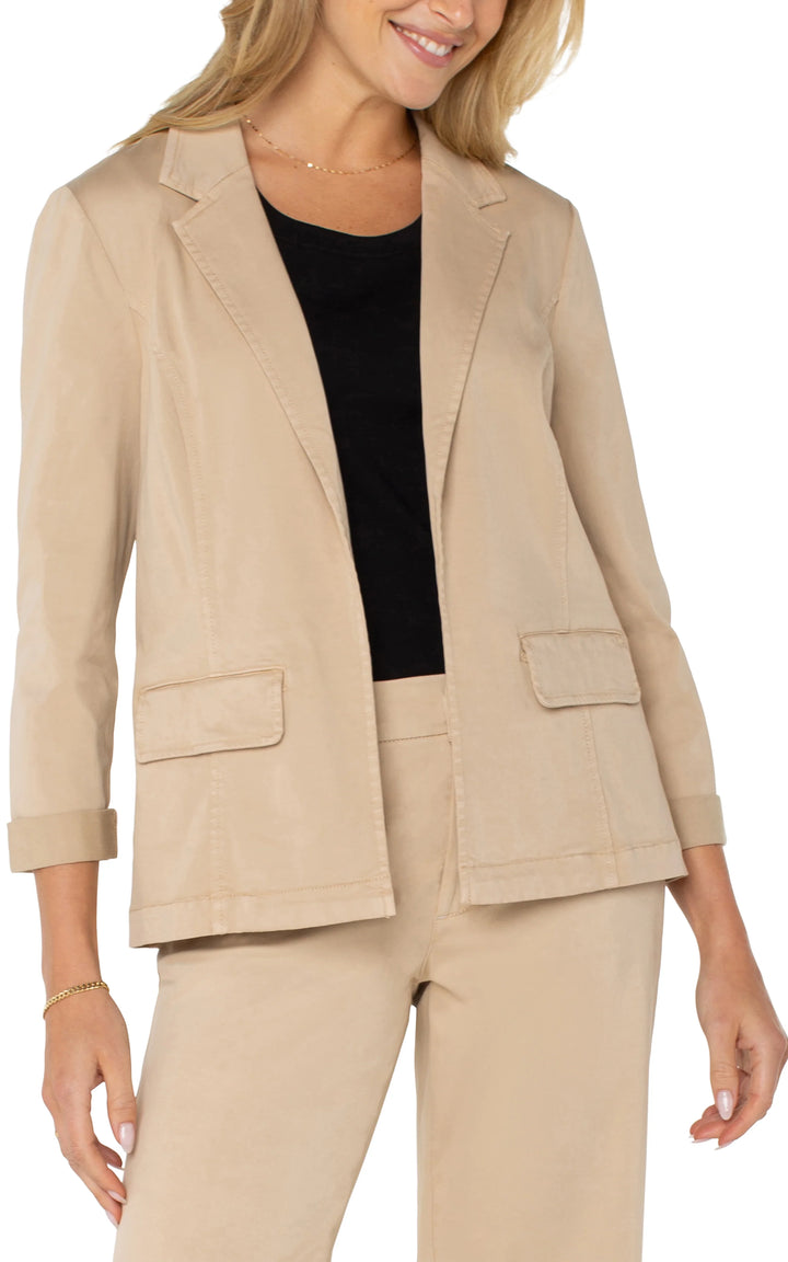Liverpool Los Angeles Cappuccino Fitted Blazer