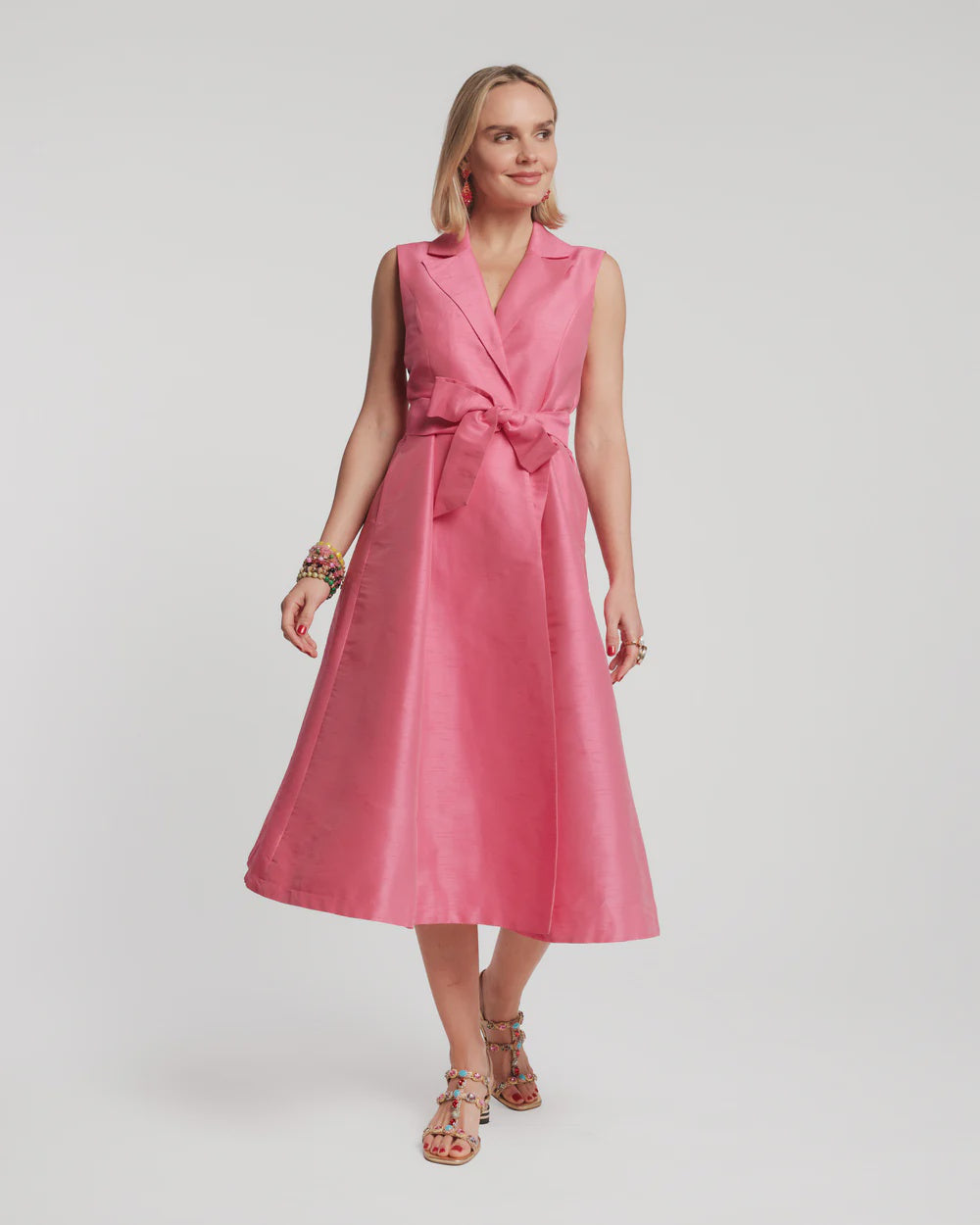 lucia maxi dress SILKY LUCIA MAXI DRESS SMALL / RED
