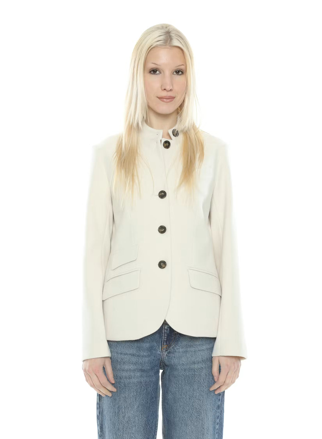 Drew Jordan Jacket in Ivory