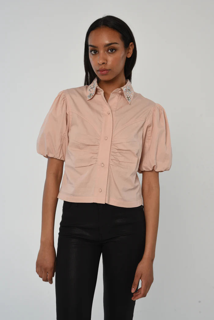 Love The Label Jamie Top in Peach Whip