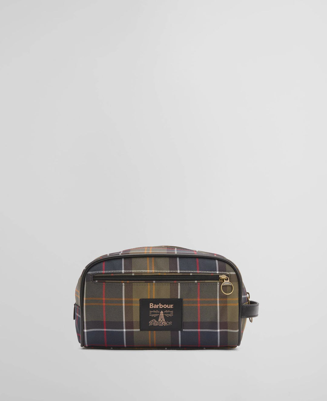 Barbour Tartan Washbag in Classic/Beacon