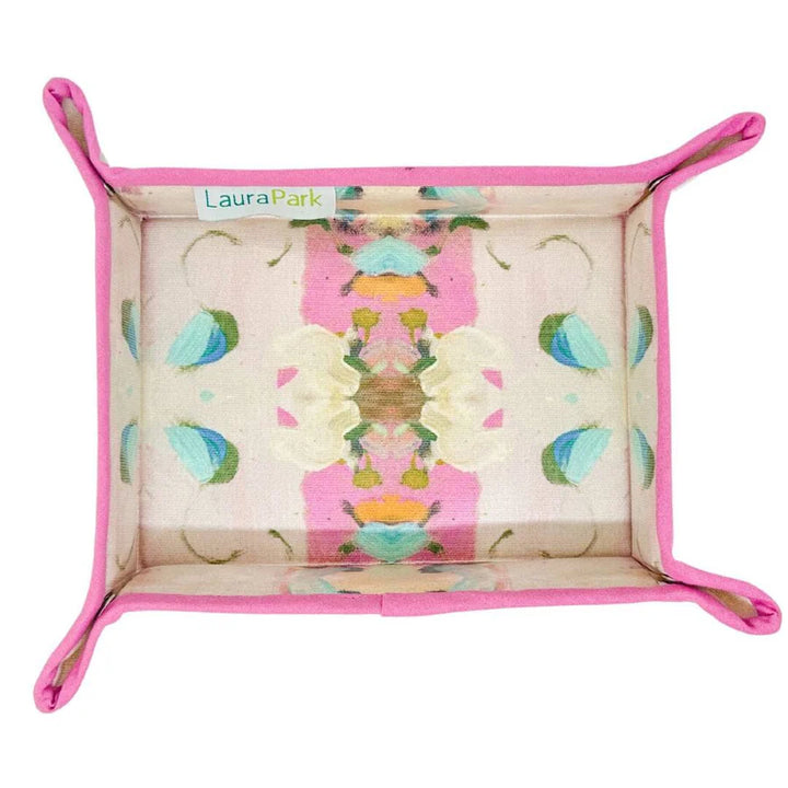 Laura Park Snap Tray in Monet's Garden Pink