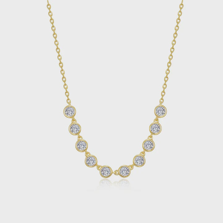 Lafonn Articulated Bezel Necklace