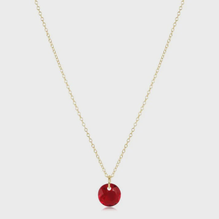 enewton 16" Necklace Gold - Reflection Small Charm - 01