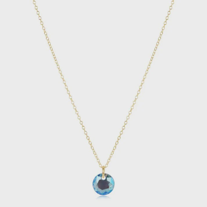 enewton 16" Necklace Gold - Reflection Small Charm - 03