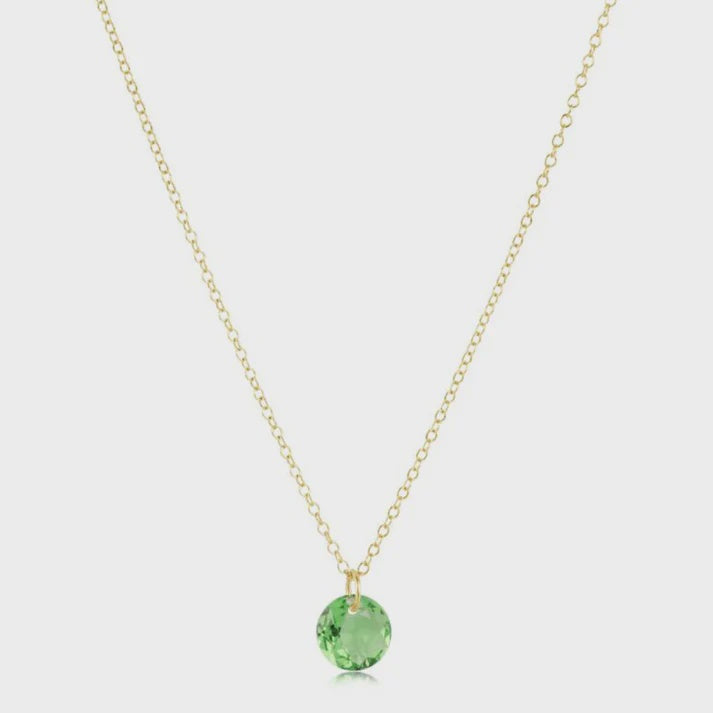 enewton 16" Necklace Gold - Reflection Small Charm - 08