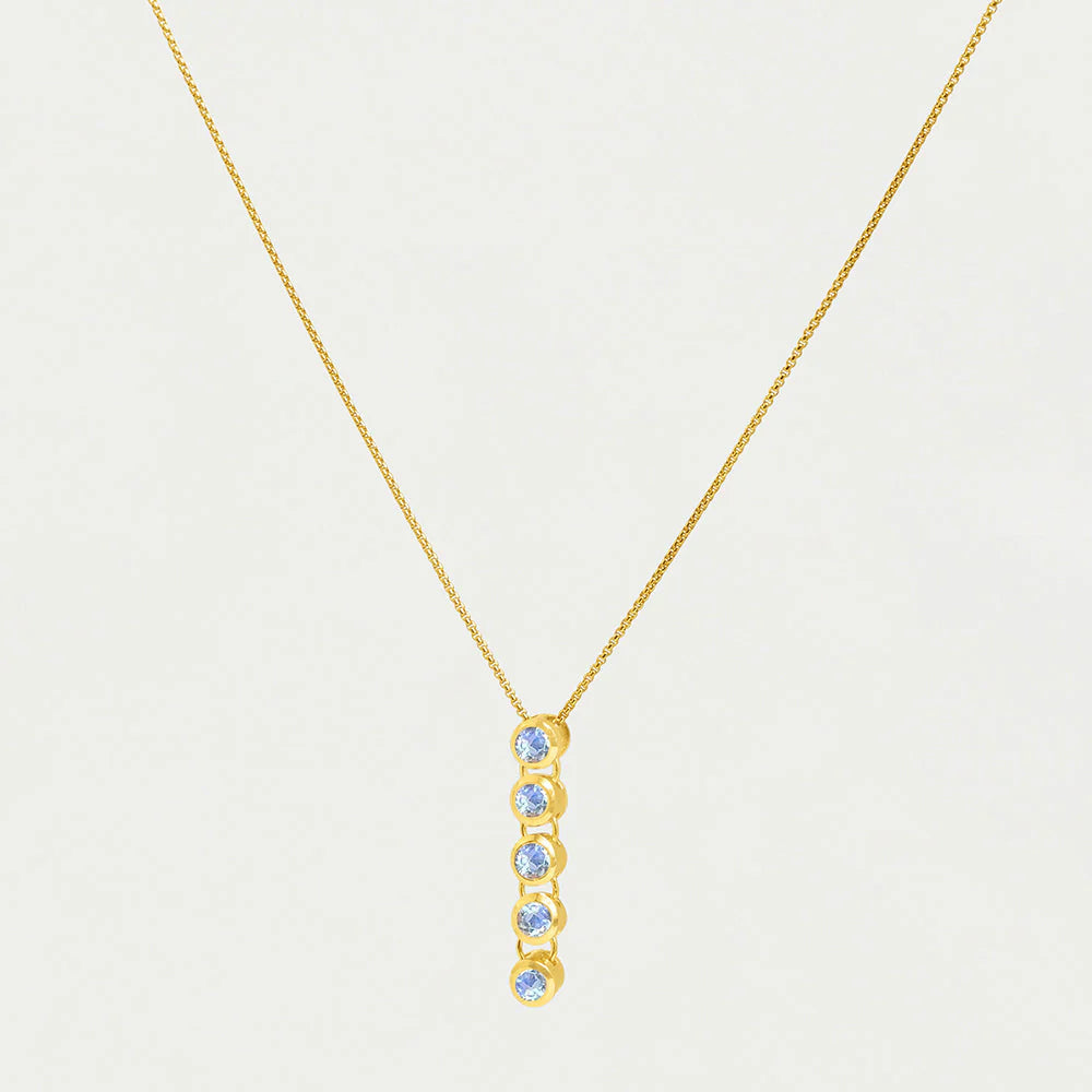 Dean Davidson Signature Gemstone Drop Necklace in Rainbow Moonstone