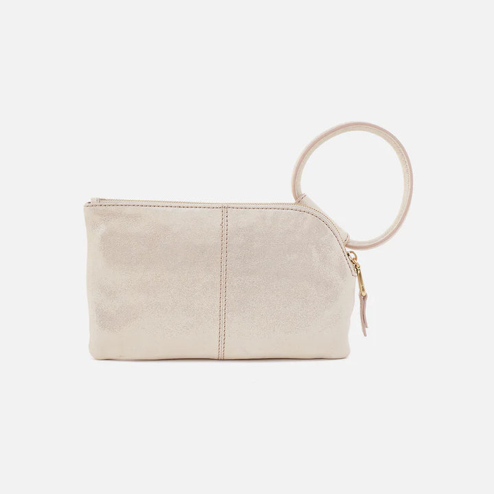 Hobo Sable Wristlet in Sand Shimmer