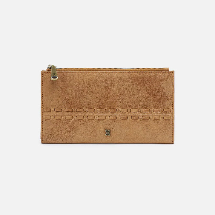 Hobo Jill Large Bifold Wallet in Whiskey