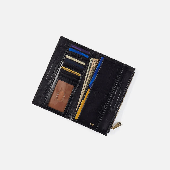 Hobo Jill Large Bifold Wallet in Whiskey