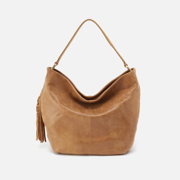 Hobo Harley Hobo in Buffed Leather | Whiskey