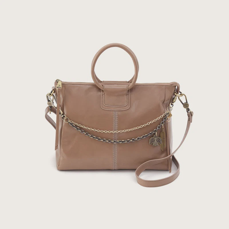 Hobo Sheila Medium Satchel in Woodsmoke
