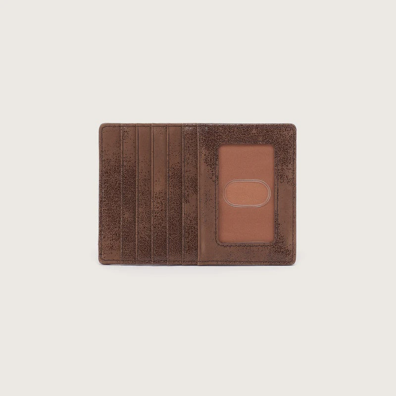 Hobo Euro Slide Card Case in Mocha